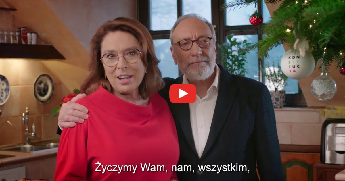 Małgorzata Kidawa-Błońska życzy wesołych świąt :)