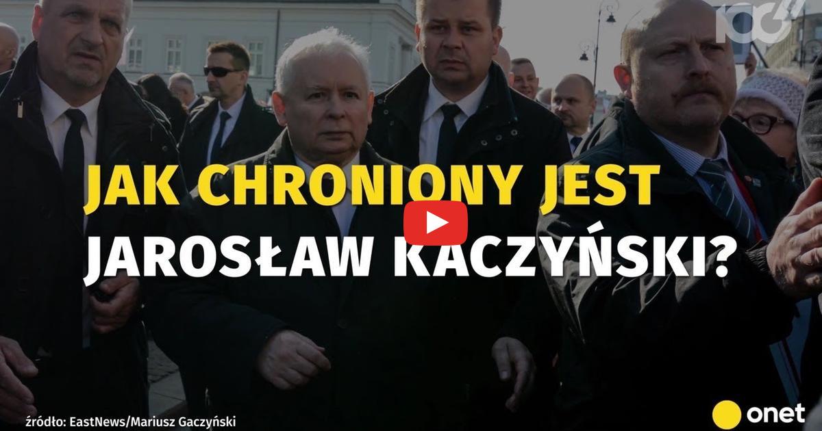 Jak chroniony jest Kaczyński? Byli komandosi, policja…