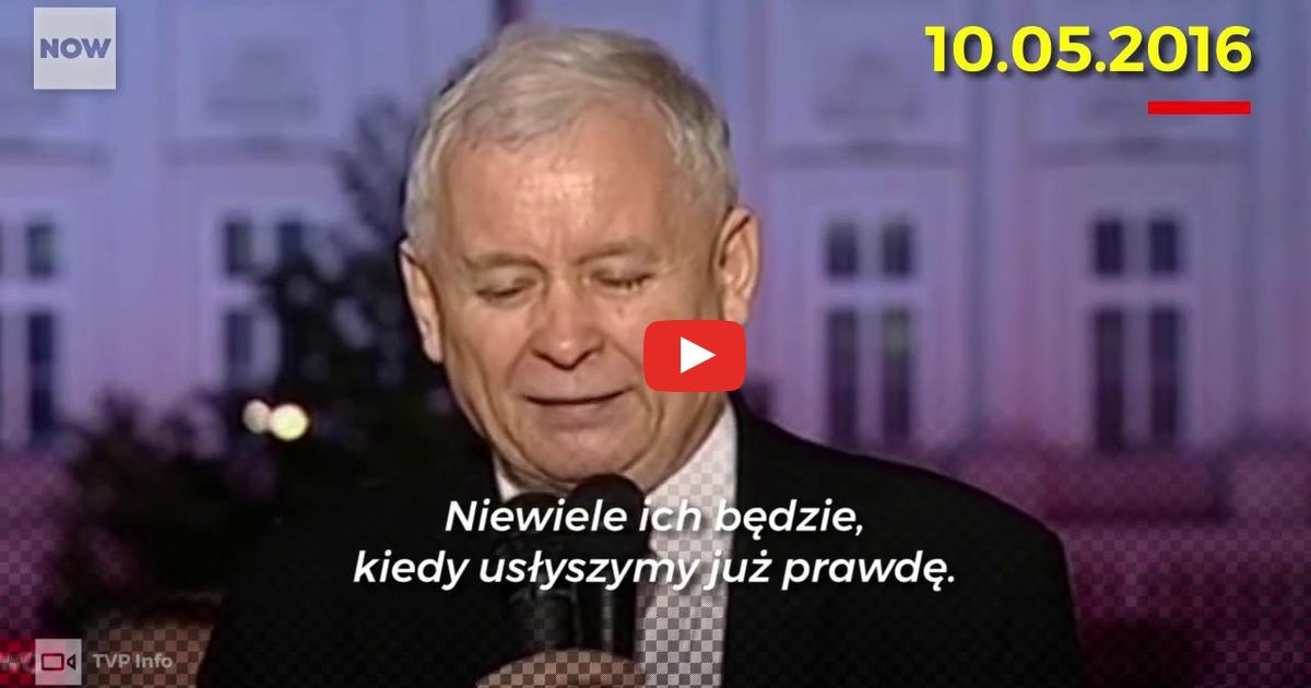 Jarosław Kaczyński jest ‘coraz bliżej prawdy’