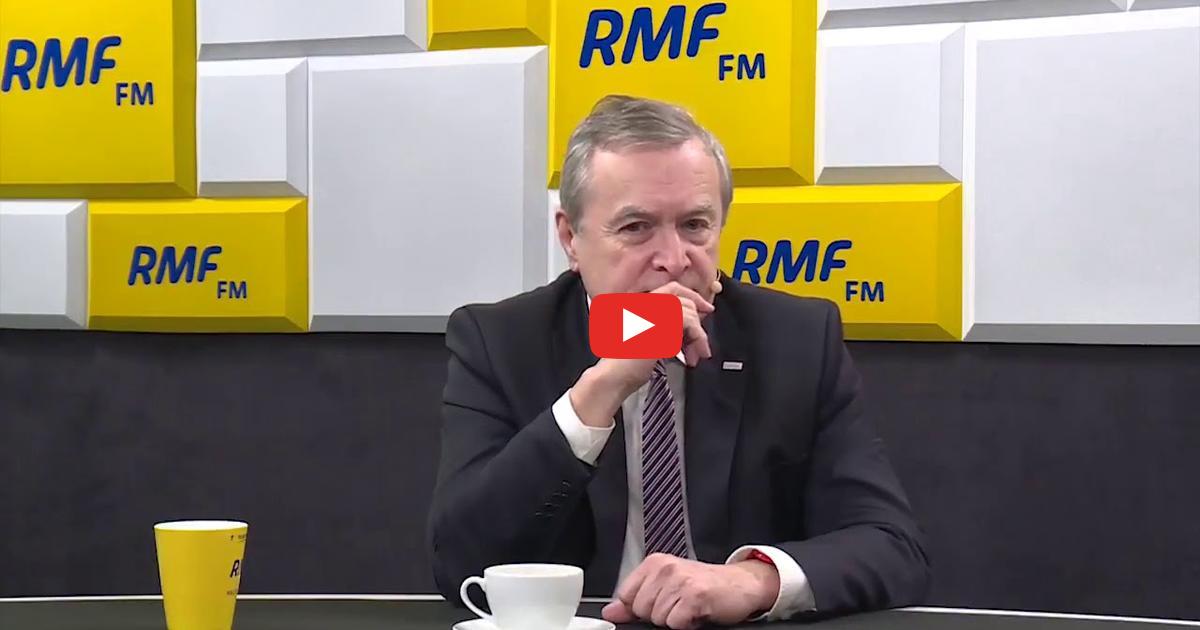 Wicepremier Piotr Gliński w Rozmowa RMF przerwał wywiad i wyszedł ze studia po pytaniu o pieniądze dla ECS