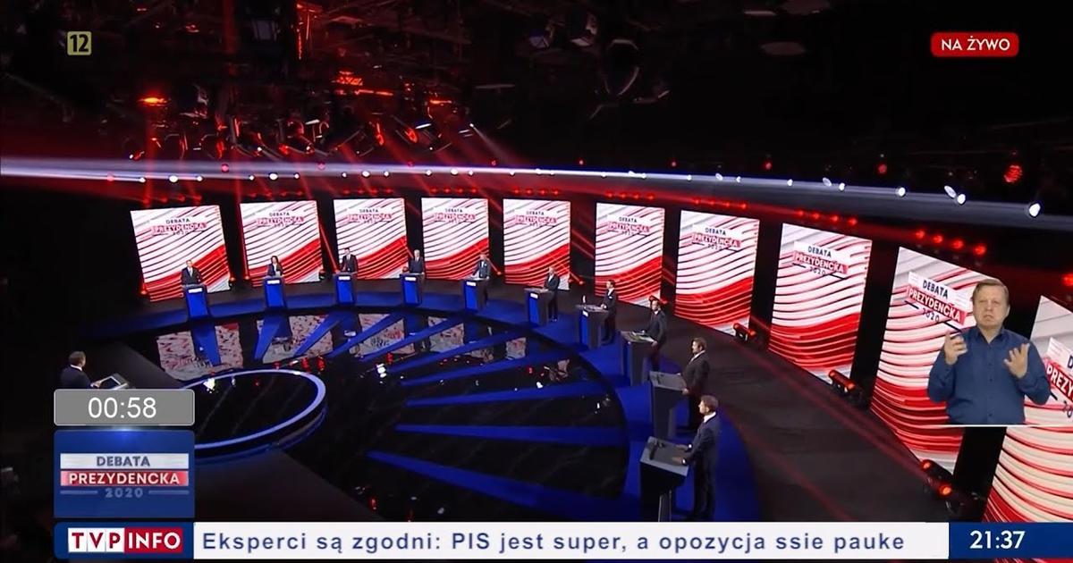 Debata Prezydencka TVP 2020 skrót – parodia
