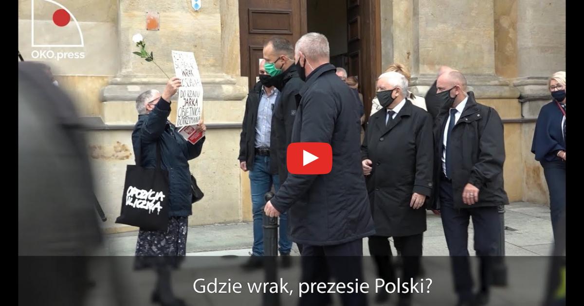 Prezes Polski i wkurzona Polska Babcia.