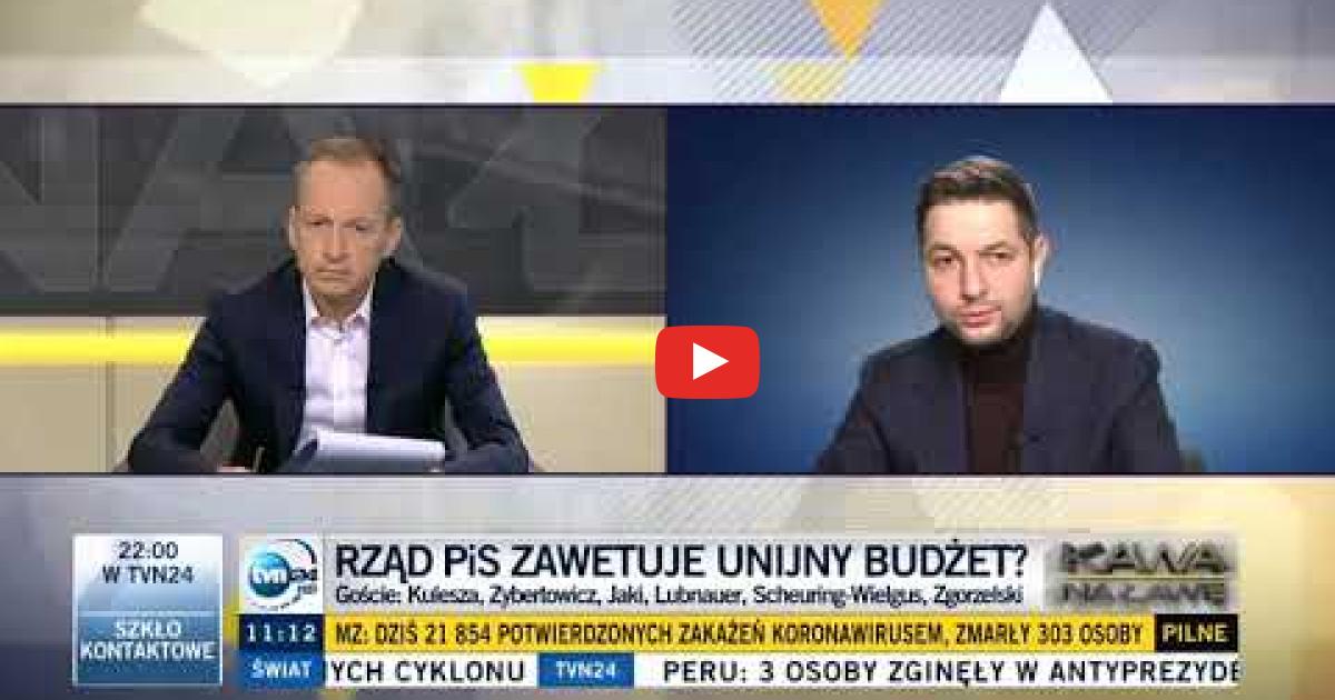 Patryk Jaki w TVN24: Premier Oszukuje xD