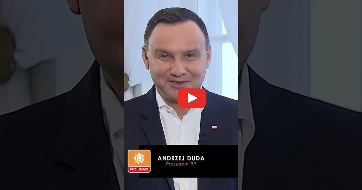 Andrzej Duda udziela wywiadu w Belwederze