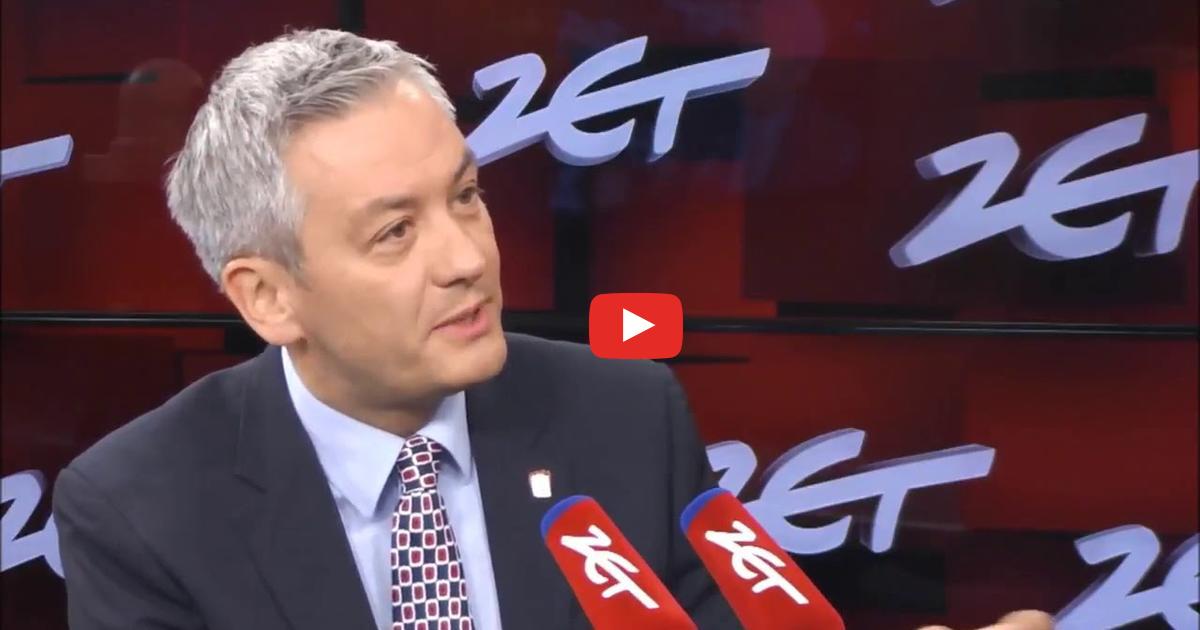 R. Biedroń: “Nie będę bojkotował TVP. To nie moja wojna”.