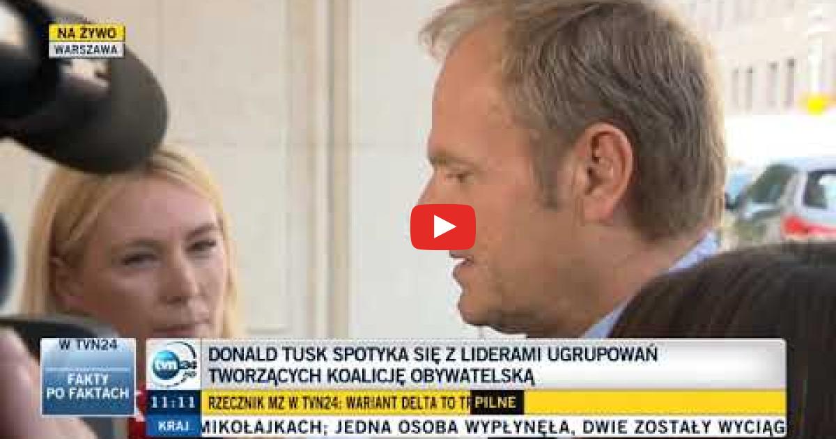 Tusk wyjaśnia propagandzistkę TVPiS ws. likwidacji TVP Info