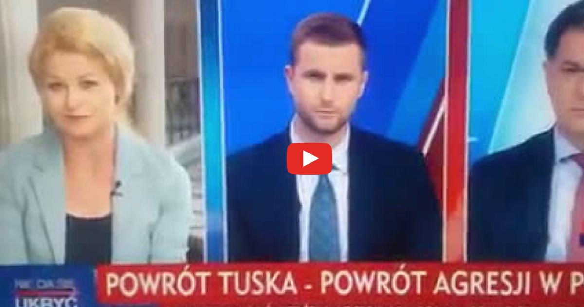 Lewica staje w obronie dziennikarzy TVP i krytykuje zachowanie Donalda Tuska
