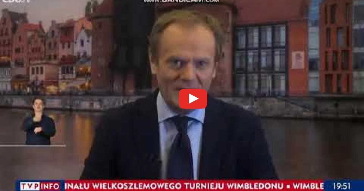 TVPIS: “Tusk wskazany przez niemieckie media na polskiego oppositionsführer.”