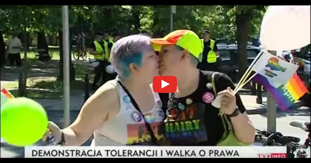 Materiał TVP o paradzie równości i LGBT (2015)