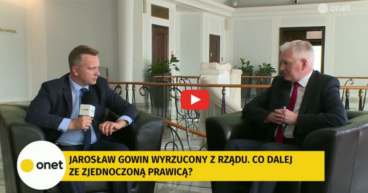 Gowin o Polskim Ładzie: Przedsiębiorca będzie miał podniesione podatki o 50%