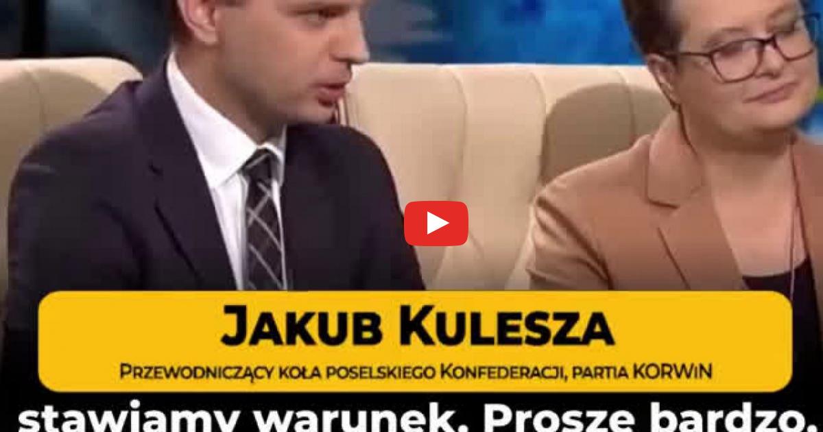 Jakub Kulesza wyjaśnia o co chodzi w sprawie odwołania marszałek Sejmu E. Witek.
