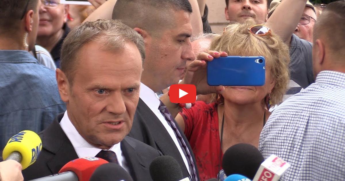 Donald Tusk: Prezes Kaczyński mnie nie przestraszy.