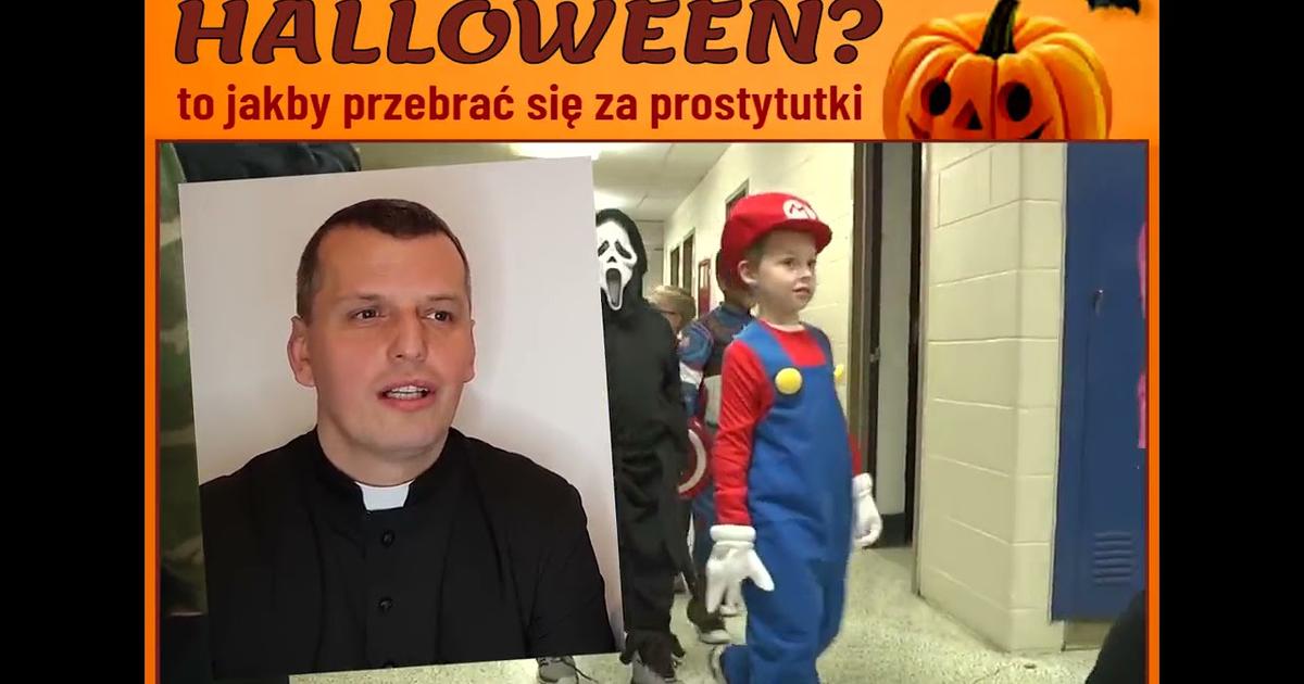 Ksiądz porównał przebrane dzieci na Halloween do prostytutek