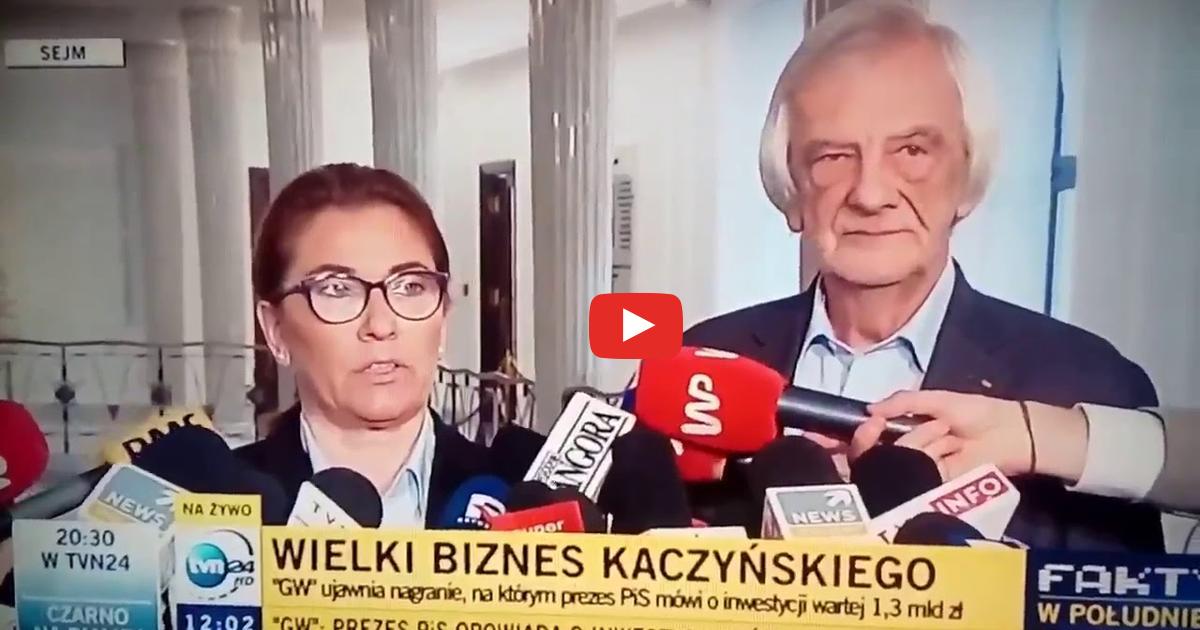 „Zarówno Prawo i Sprawiedliwość jak i Jarosław Kaczyński od lat walczy z uczciwością w życiu publicznym”