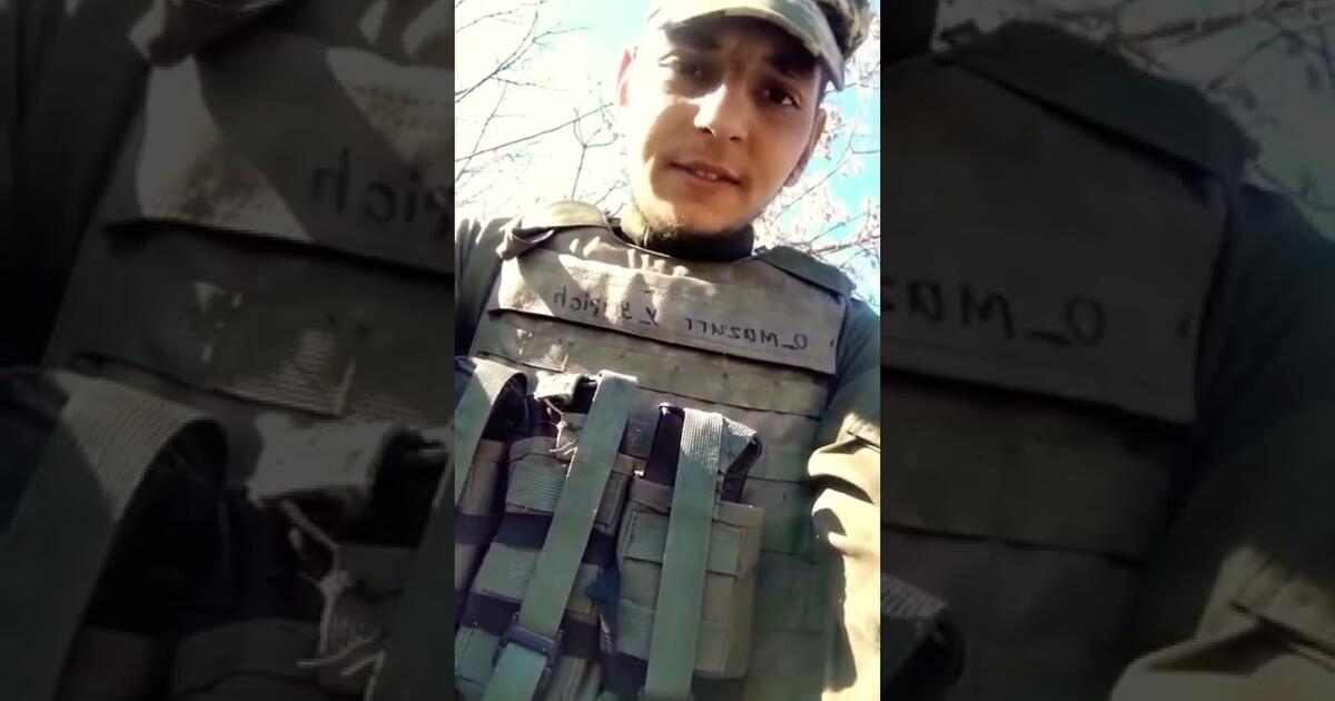 Ukraiński żołnierz z przesłaniem dla Polaków.
