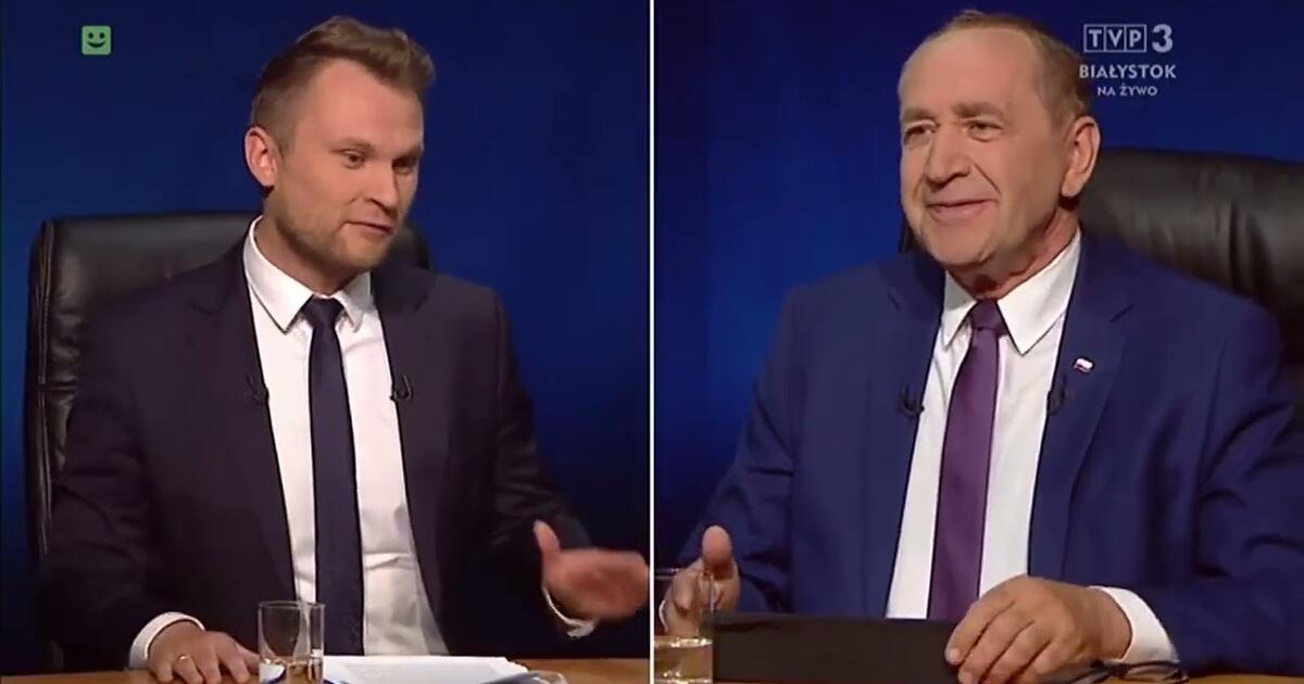 Skandaliczne słowa senatora Jacka Boguckiego w TVP3 Białystok!
