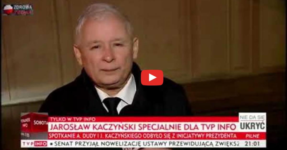 Kaczyński po spotkaniu z Orbanem: “Możemy nawet wyjść (z UE)”