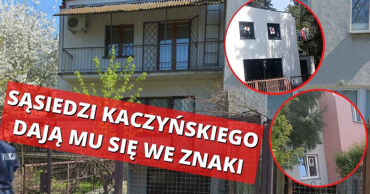 Kaczyński zakleił sobie domofon. Sąsiedzi dają mu się we znaki