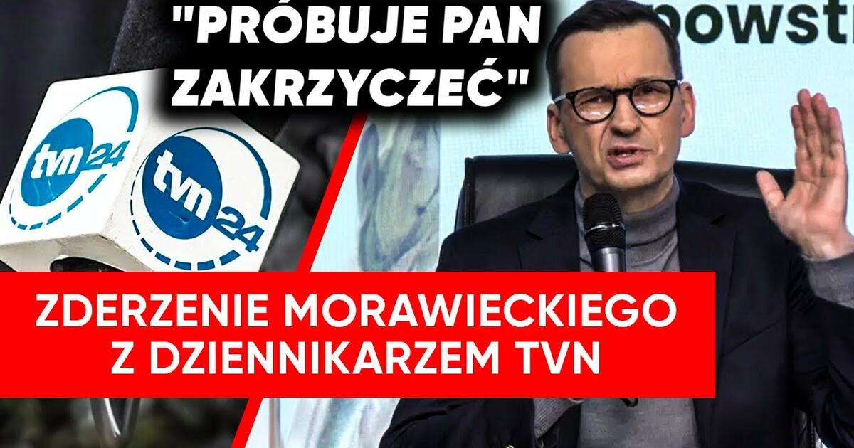 Morawiecki vs. dziennikarz TVN: Fakty, zdaje się, że TVN ma taki program