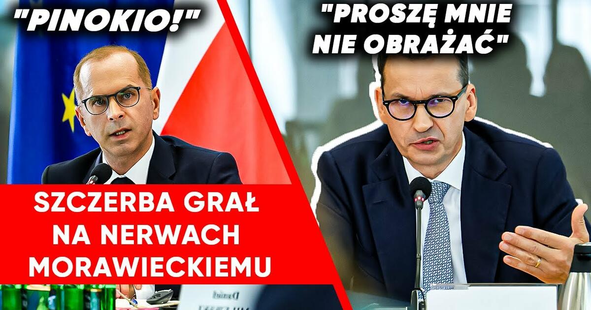 “Pinokio!”. Ostra wymiana Szczerby i Morawieckiego. “Znowu pan kłamie”