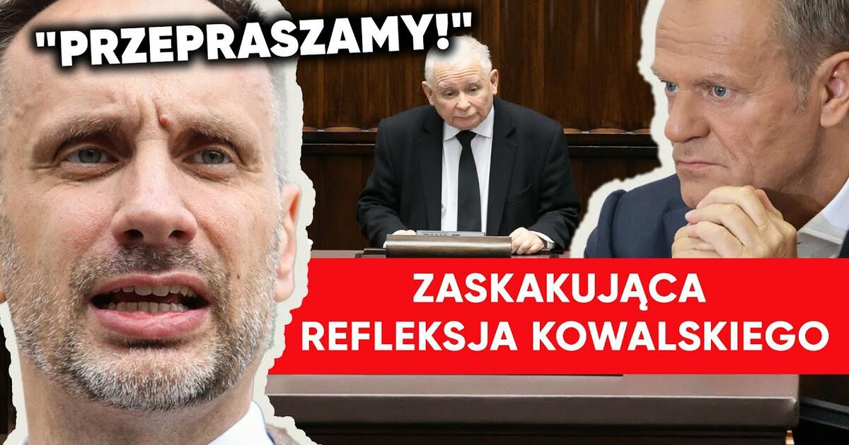 Kowalski ma plan. Chce obalić rząd Tuska. “Popełniliśmy wiele błędów”