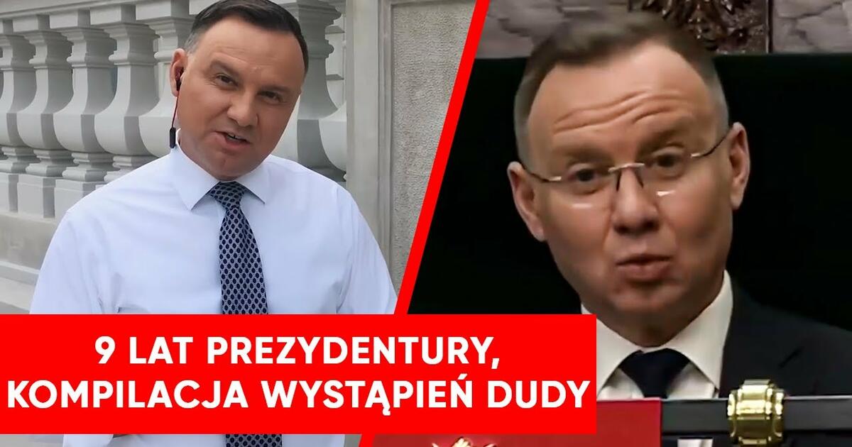 Kompilacja wystąpień Andrzeja Dudy. Te momenty przejdą do historii